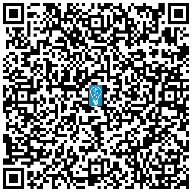QR code image to open directions to Paris Dental & Aesthetics in Rancho Cucamonga, CA on mobile